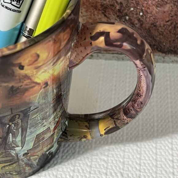 DALI Museum Art Mug Pen Holder Multi Novelty Collectible Souvenir Pencil Holder - Picture 13 of 16